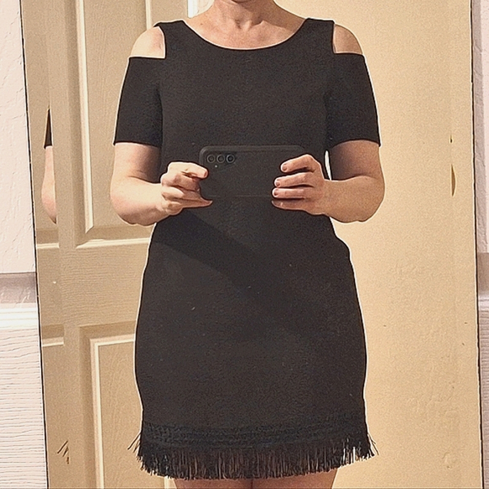 🦋COOPER & ELLA🦋20s Black Dress